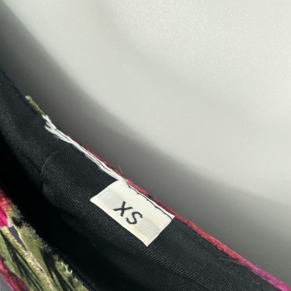 VINTAGE Velvet + Sheer Floral Dress & Jacket Set Size S/XS  Johnny Was - Picture 4 of 6